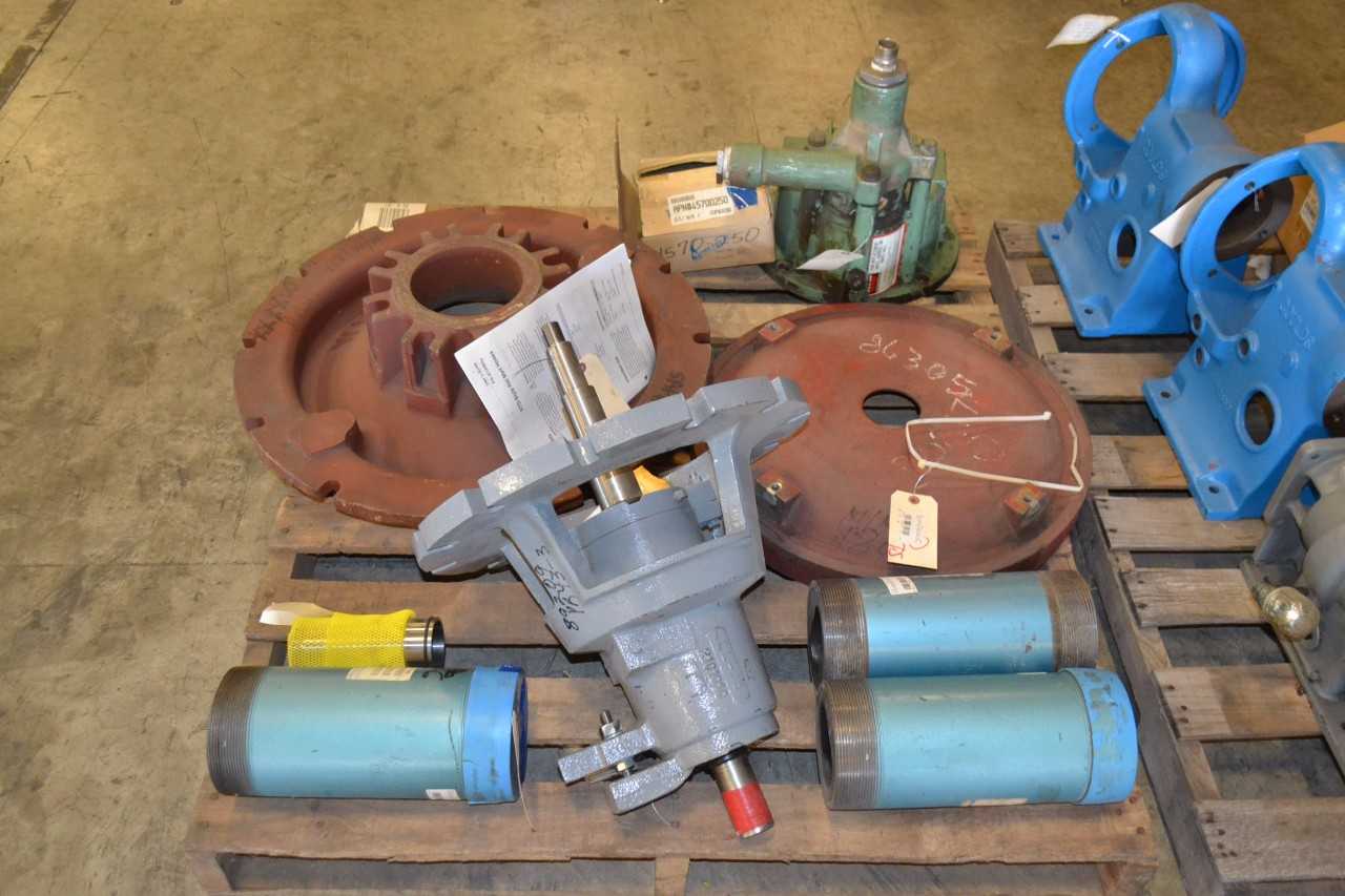2 PALLETS OF ASSORTED PUMP REPLACEMENT PARTS - MISCELLANEOUS