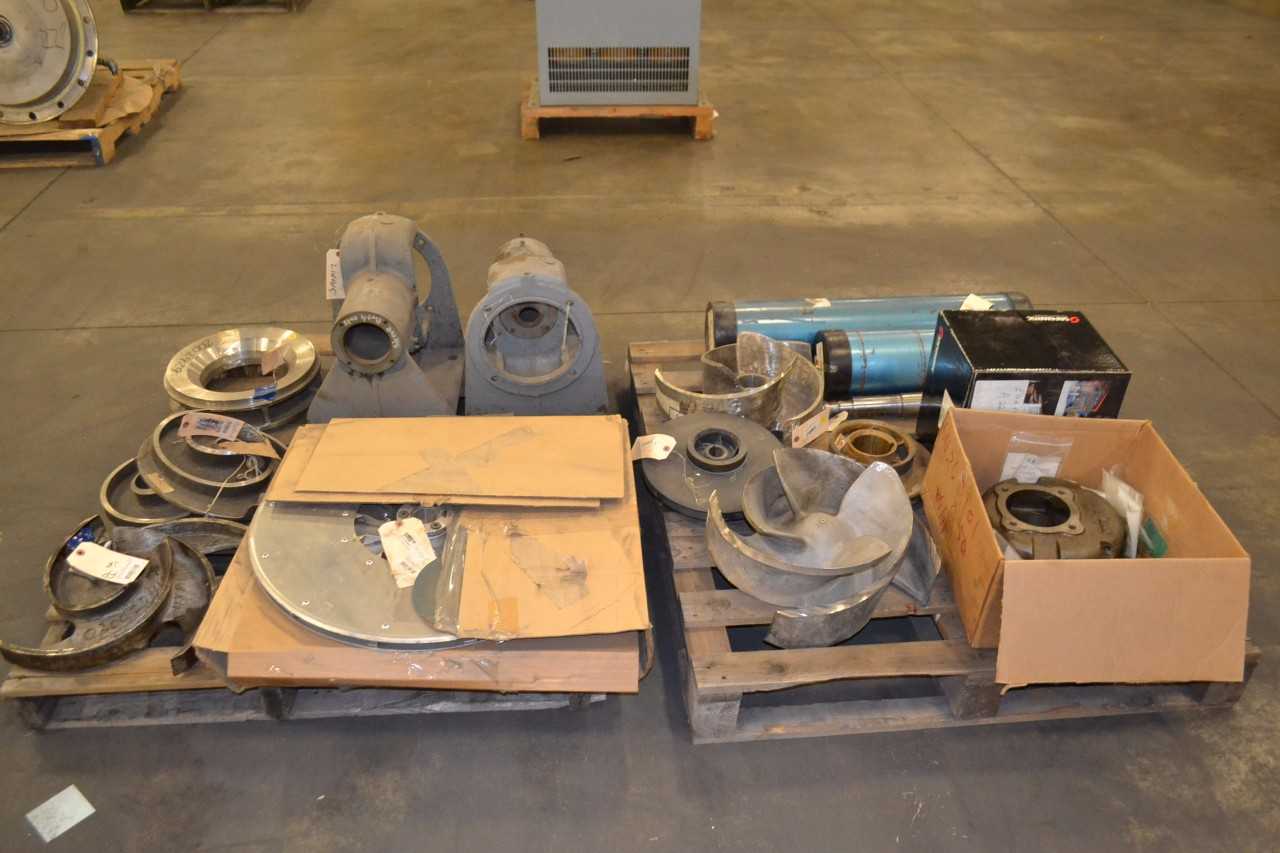 2 PALLETS OF ASSORTED PUMP REPLACEMENT PARTS - MISCELLANEOUS