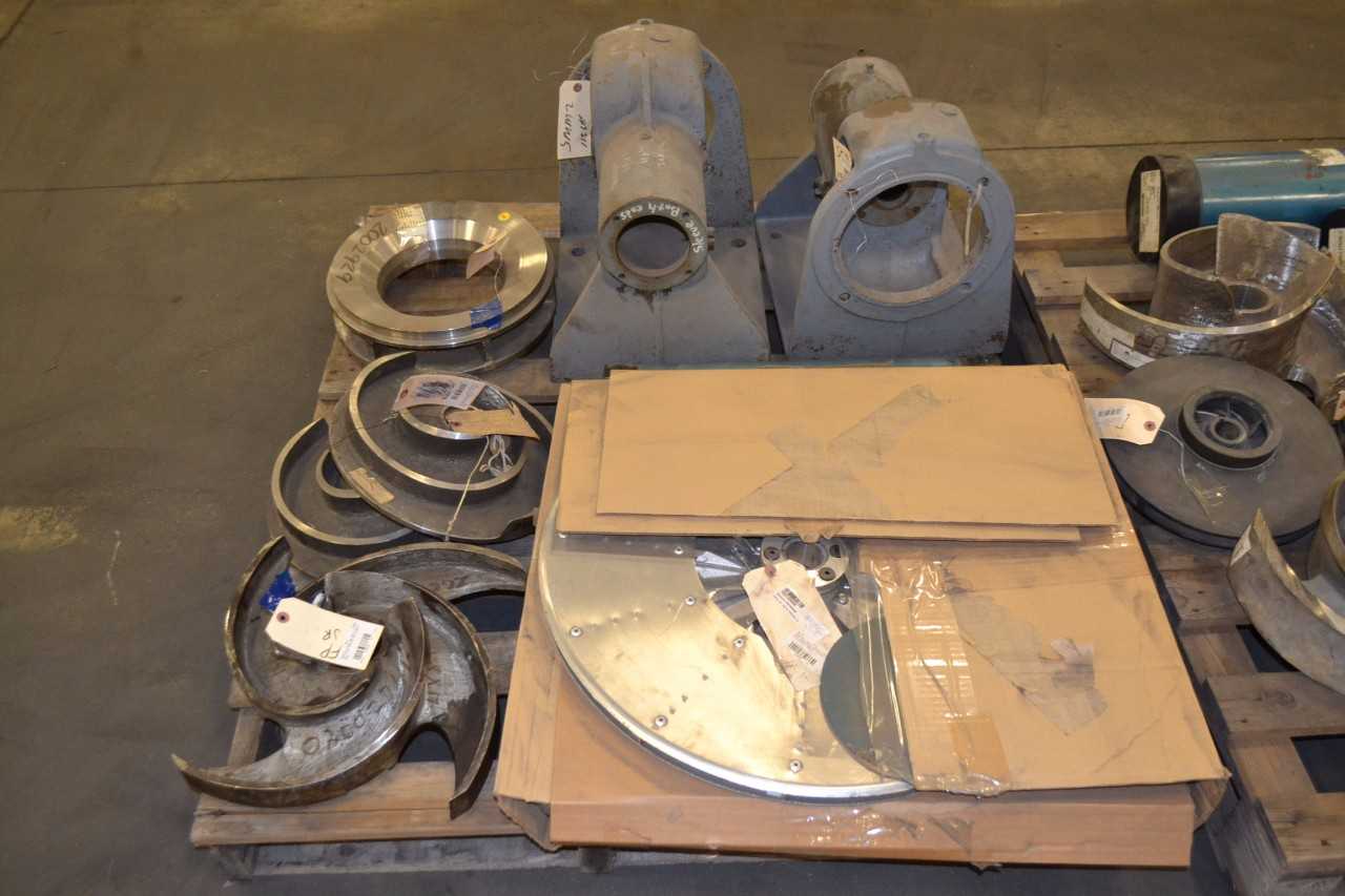 2 PALLETS OF ASSORTED PUMP REPLACEMENT PARTS - MISCELLANEOUS