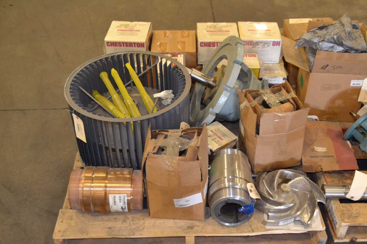 2 PALLETS OF ASSORTED PUMP REPLACEMENT PARTS - MISCELLANEOUS