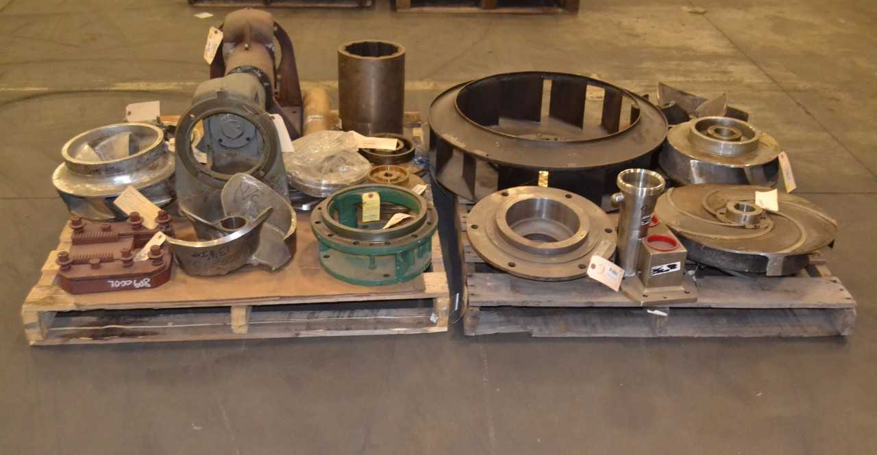 2 PALLETS OF ASSORTED PUMP REPLACEMENT PARTS - MISCELLANEOUS