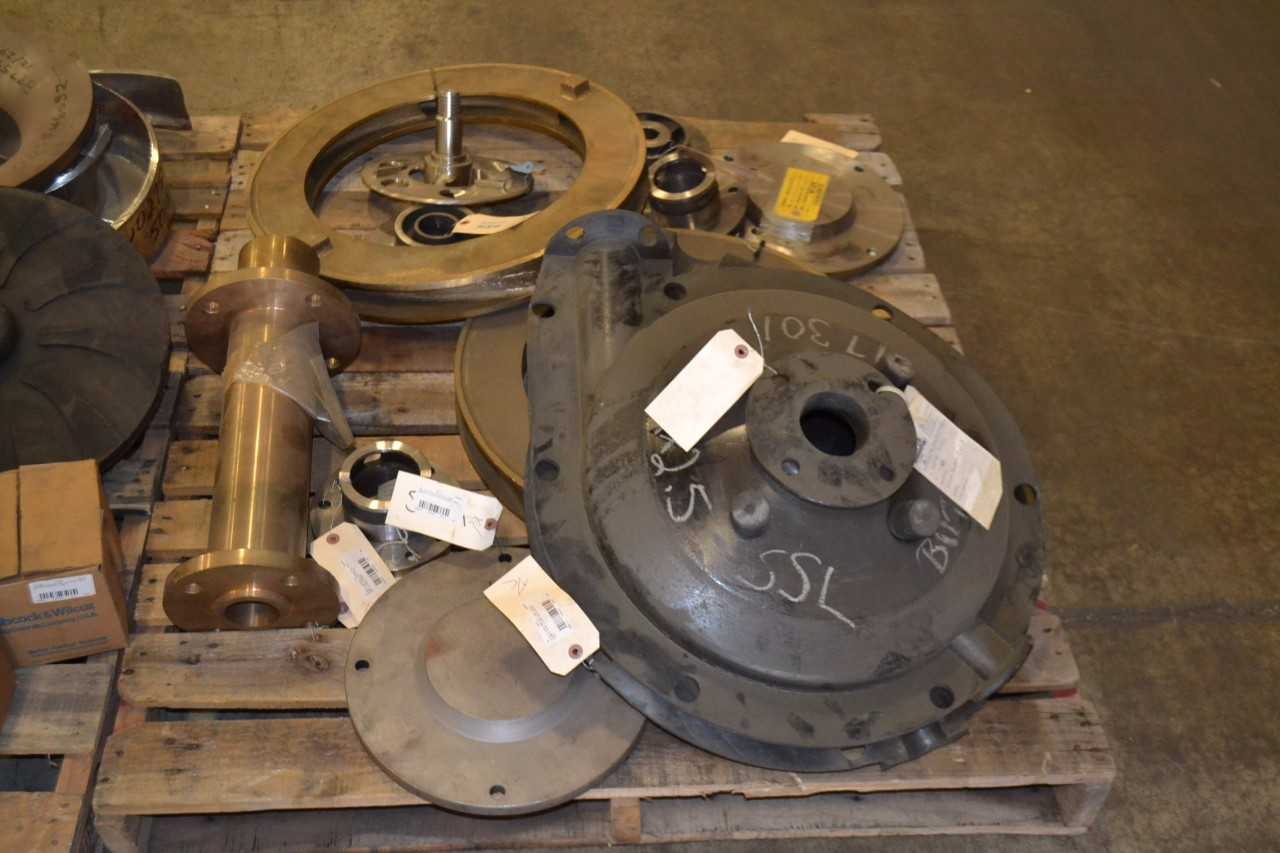2 PALLETS OF ASSORTED PUMP REPLACEMENT PARTS - MISCELLANEOUS
