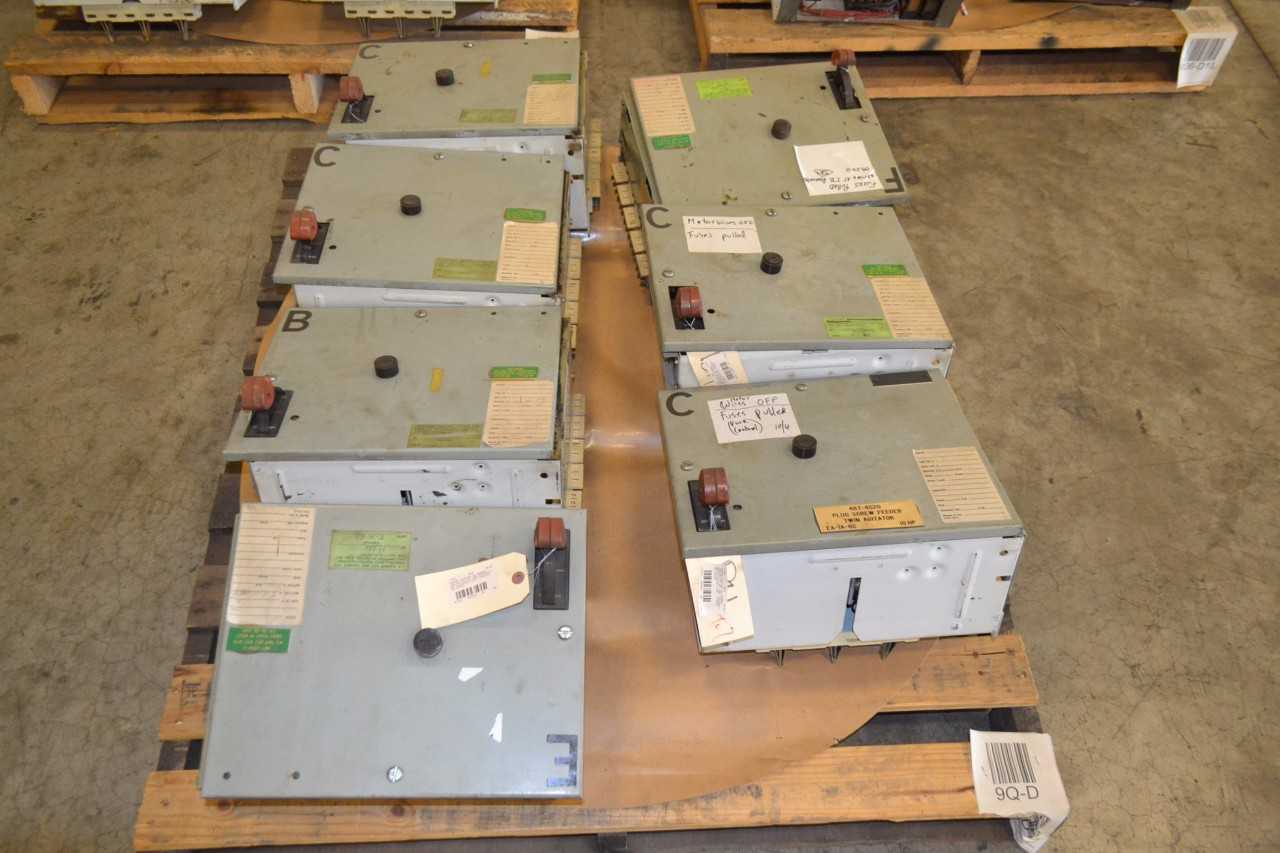 3 PALLETS OF GENERAL ELECTRIC GE CR206C0 MCC BUCKETS - MISCELLANEOUS