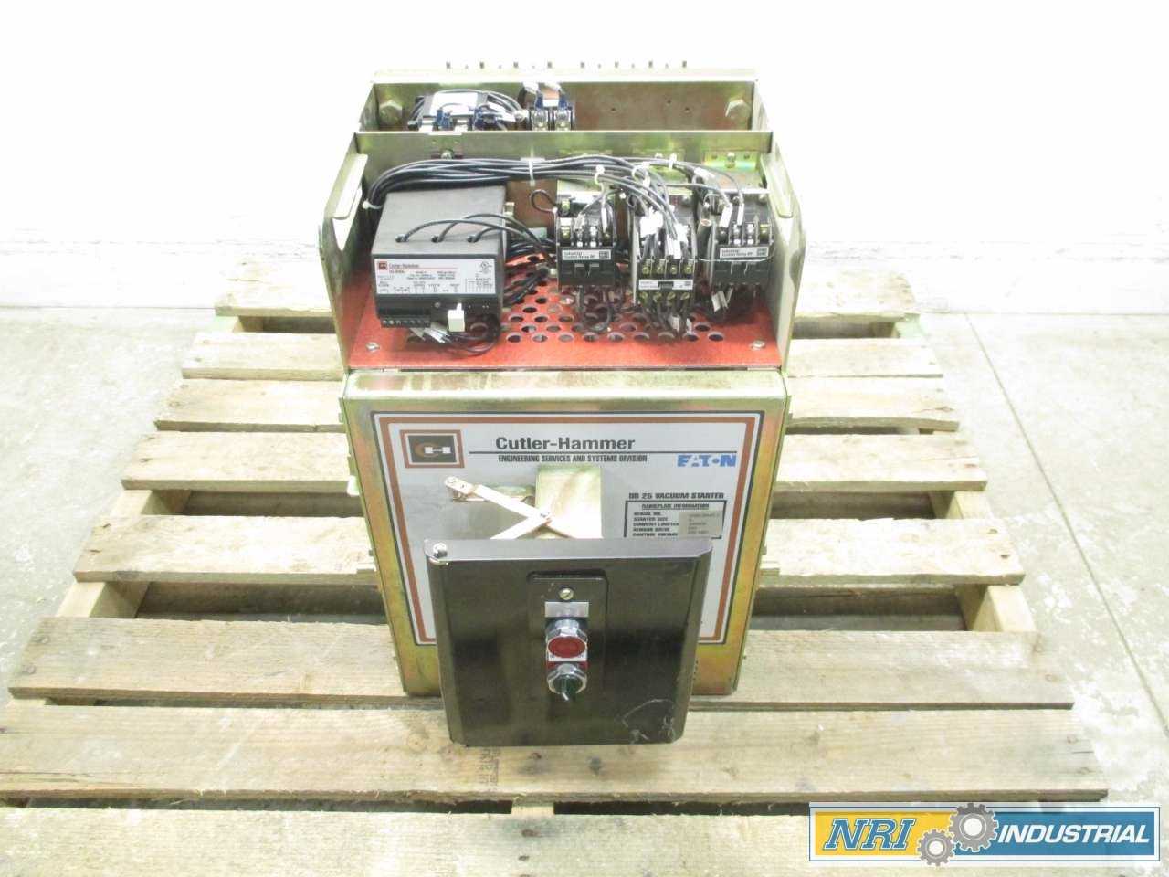 CUTLER HAMMER DB25 VACUUM CONTACTOR SIZE 6 540A 400HP - MISCELLANEOUS CUTLER HAMMER DB25 VACUUM CONTACTOR SIZE 6 540A 400HP - MISCELLANEOUS