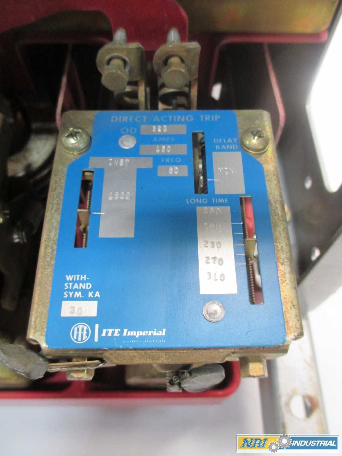 ITE KFP 225 IMPERIAL CIRCUIT BREAKER SWITCHGEAR - MISCELLANEOUS