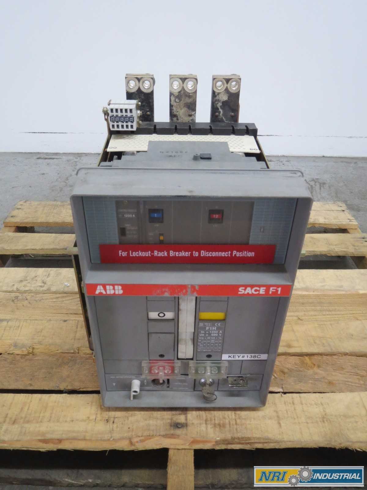 ABB F1H SACE F1 CIRCUIT BREAKER SWITCHGEAR - MISCELLANEOUS ABB F1H SACE F1 CIRCUIT BREAKER SWITCHGEAR - MISCELLANEOUS