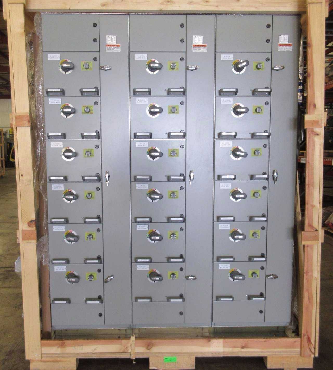 NEW ABB MNS-MCC 3X VERTICAL MCC SECTIONS 18X FEEDER BUCKET SWITCHGEAR - MISCELLANEOUS NEW ABB MNS-MCC 3X VERTICAL MCC SECTIONS 18X FEEDER BUCKET SWITCHGEAR - MISCELLANEOUS