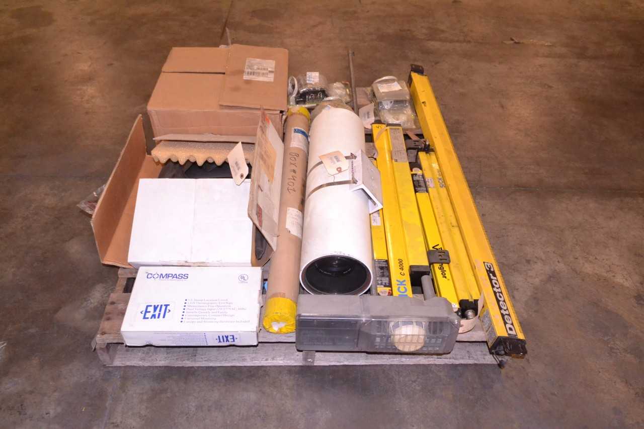 1 PALLET OF ASSORTED SAFETY AND SECURITY - MISCELLANEOUS