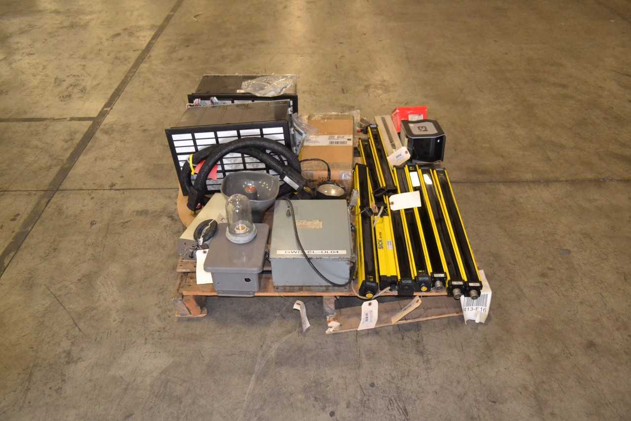 1 PALLET OF ASSORTED SAFETY AND SECURITY - MISCELLANEOUS
