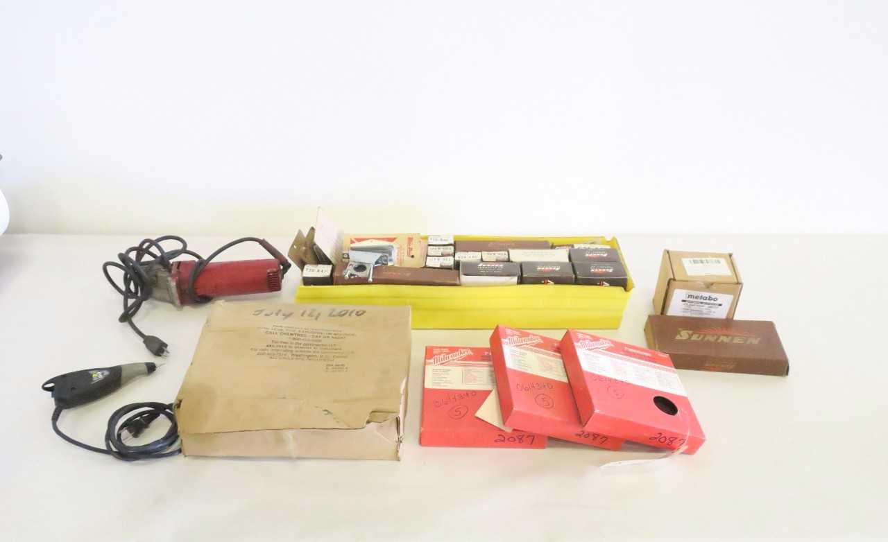 LOT OF ASSORTED ABRASIVES - MISCELLANEOUS