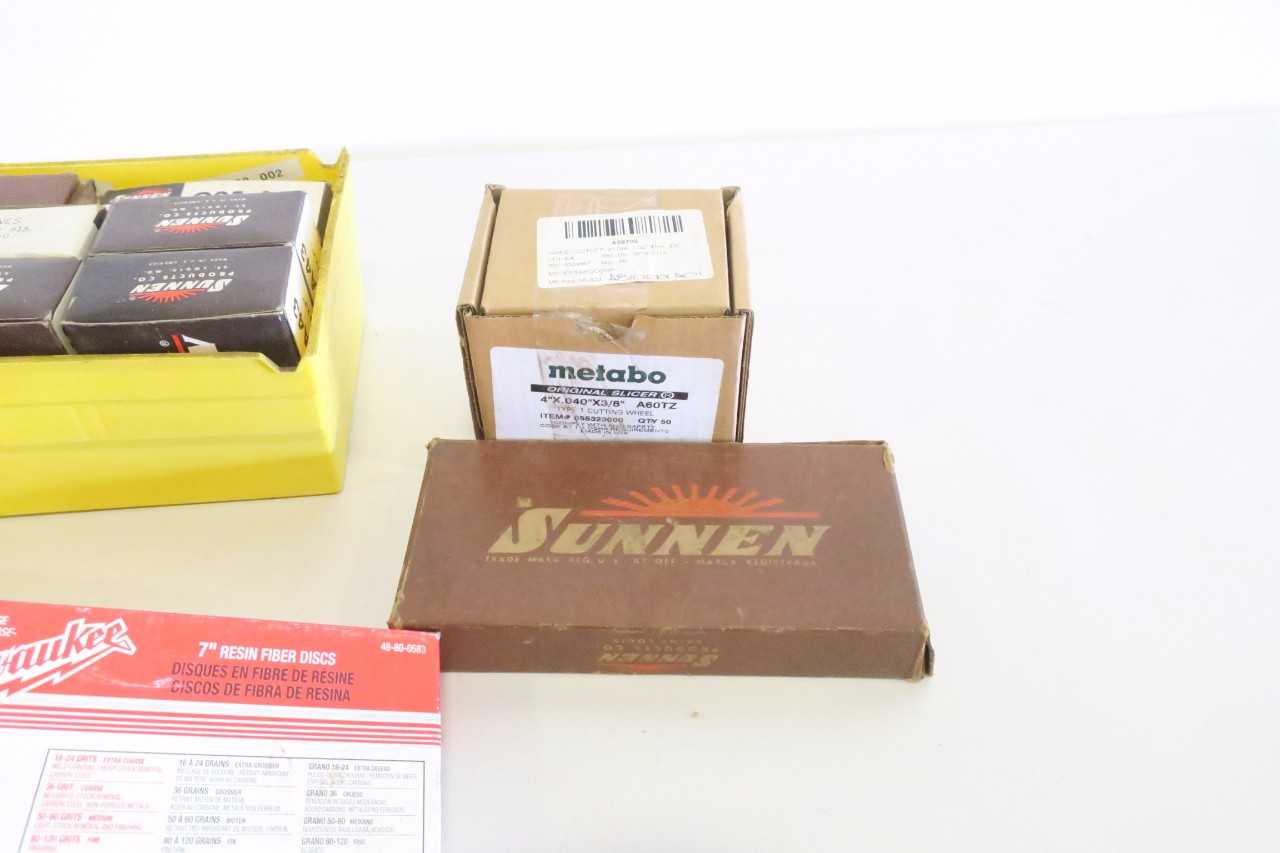 LOT OF ASSORTED ABRASIVES - MISCELLANEOUS