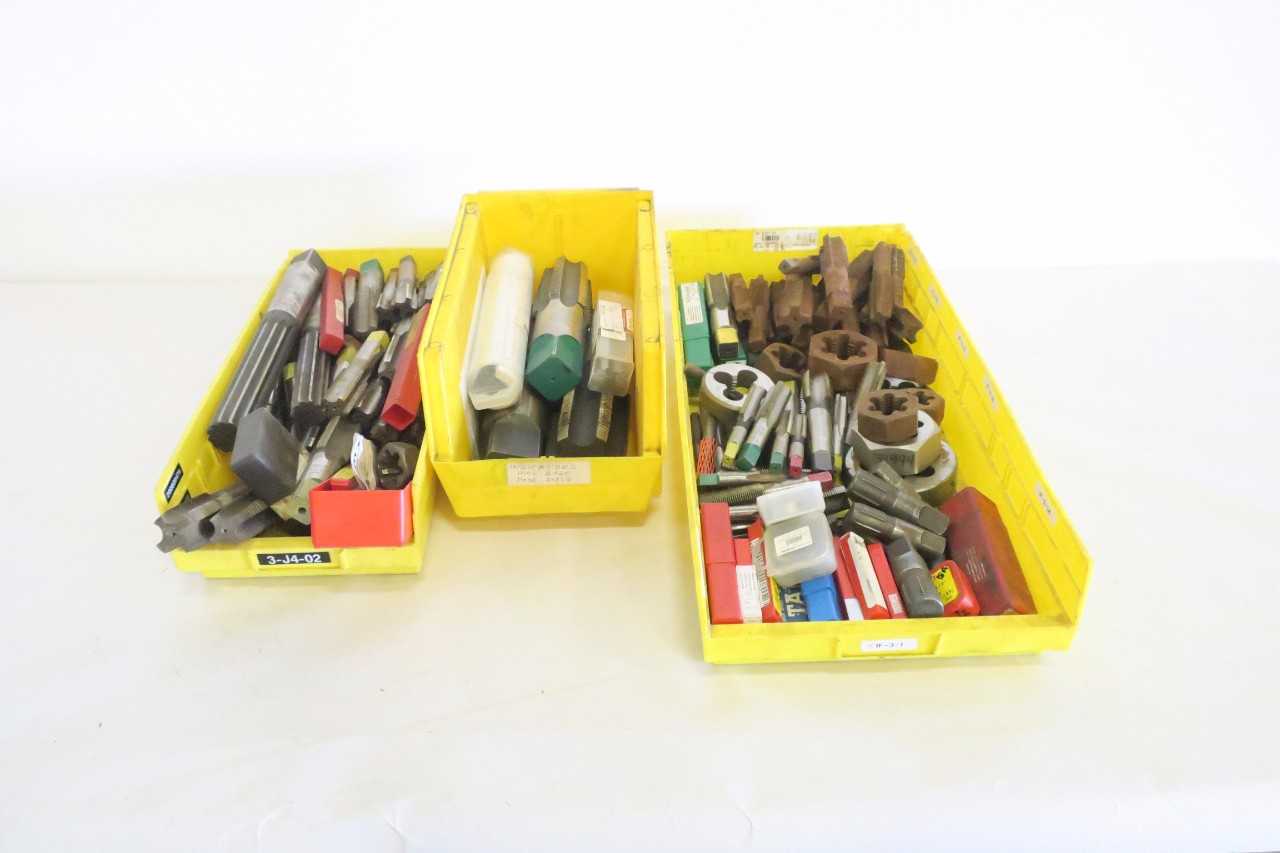 LOT OF ASSORTED TAPS AND DIES - MISCELLANEOUS