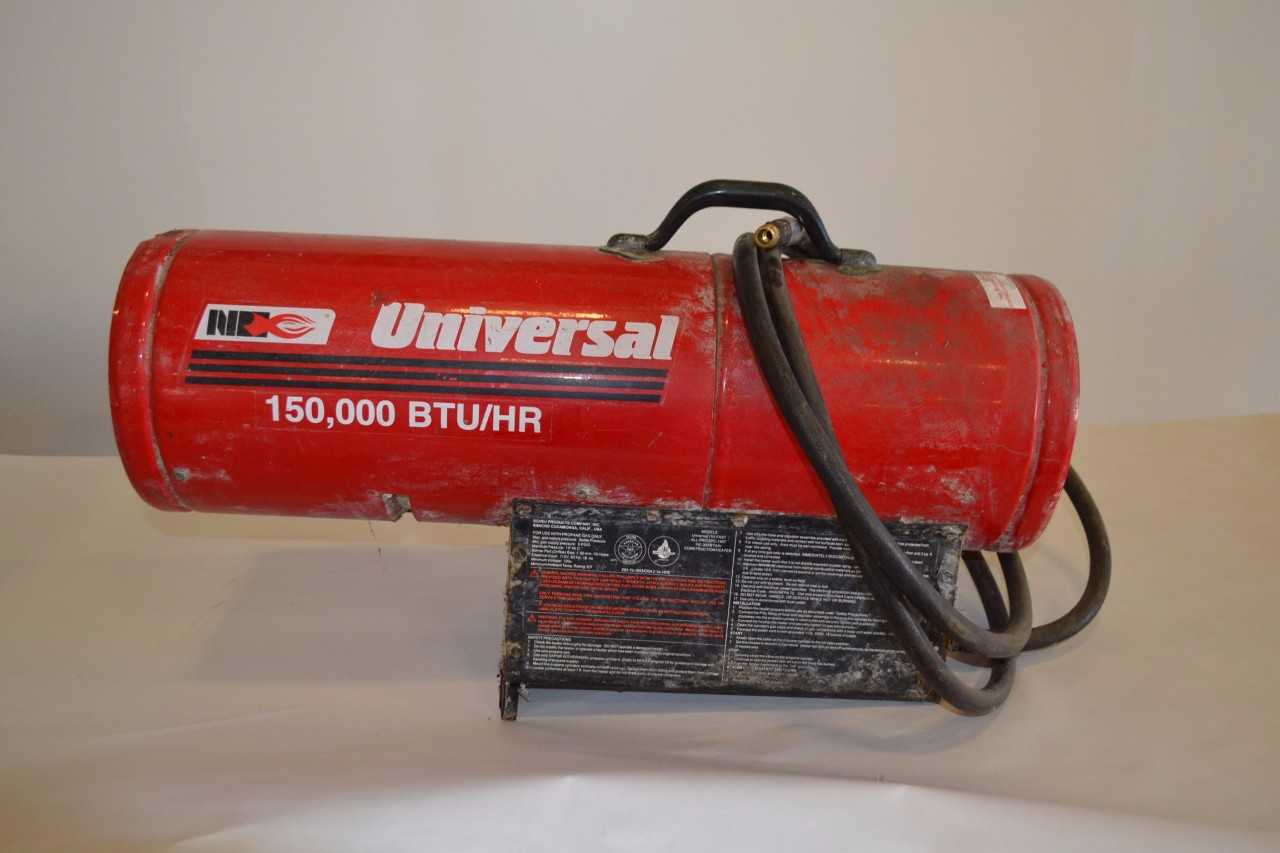 UNIVERSAL 150-FAST ALL-PRO SPC-150T PROPANE HEATER - MISCELLANEOUS