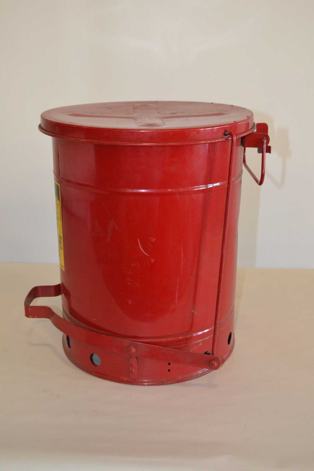 JUSTRITE 09300 OILY WASTE CAN, 10 GALLON CAPACITY - MISCELLANEOUS