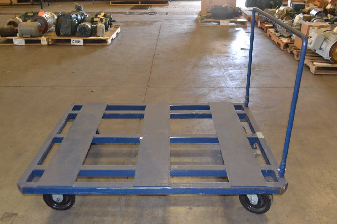 INDUSTRIAL PALLET TRANSPORT CART, STEEL - MISCELLANEOUS