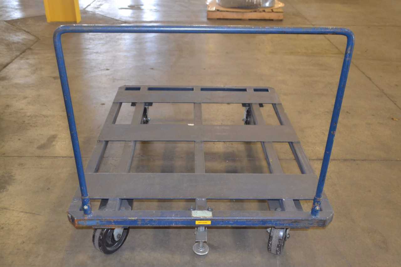 INDUSTRIAL PALLET TRANSPORT CART, STEEL - MISCELLANEOUS