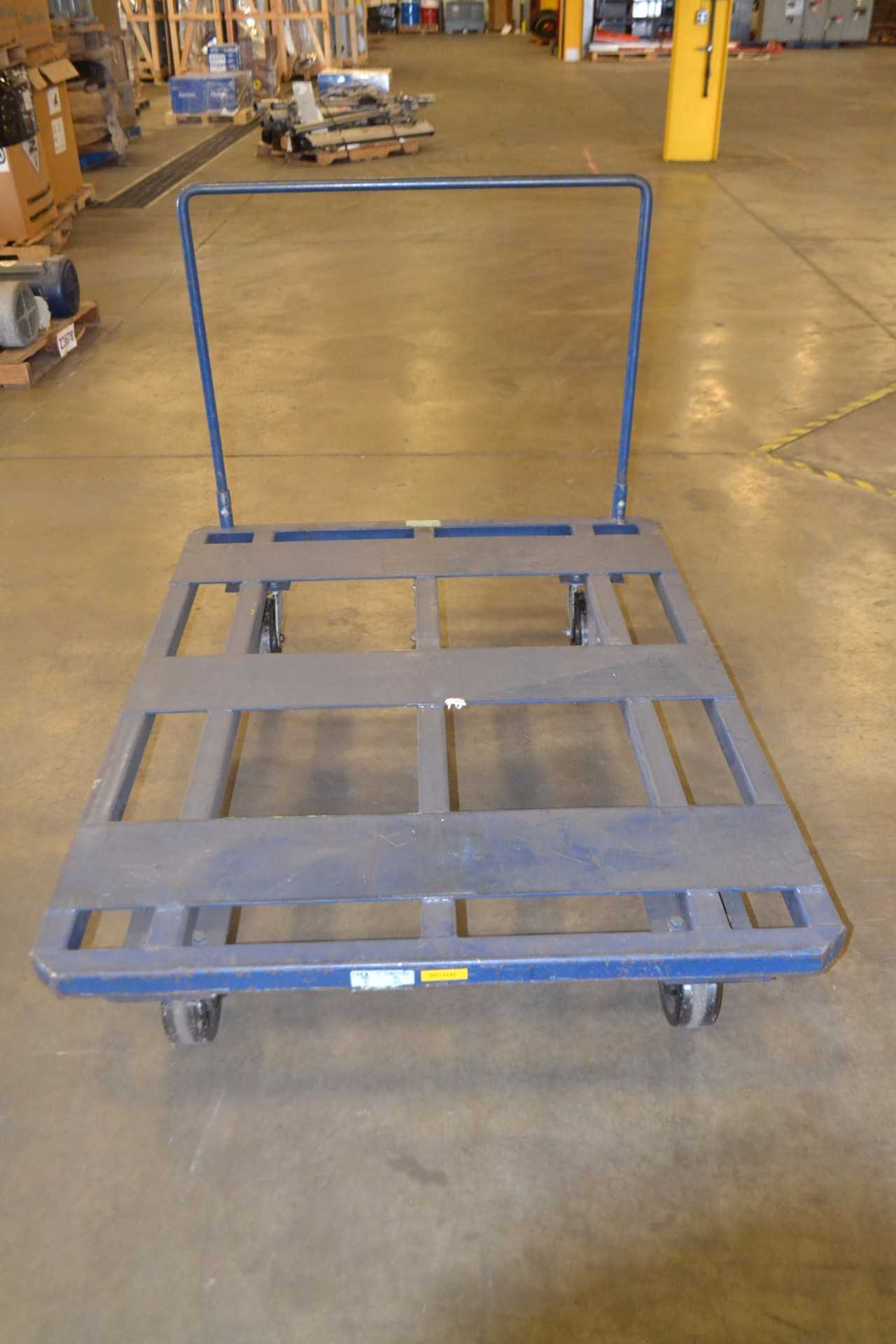 INDUSTRIAL PALLET TRANSPORT CART, STEEL - MISCELLANEOUS