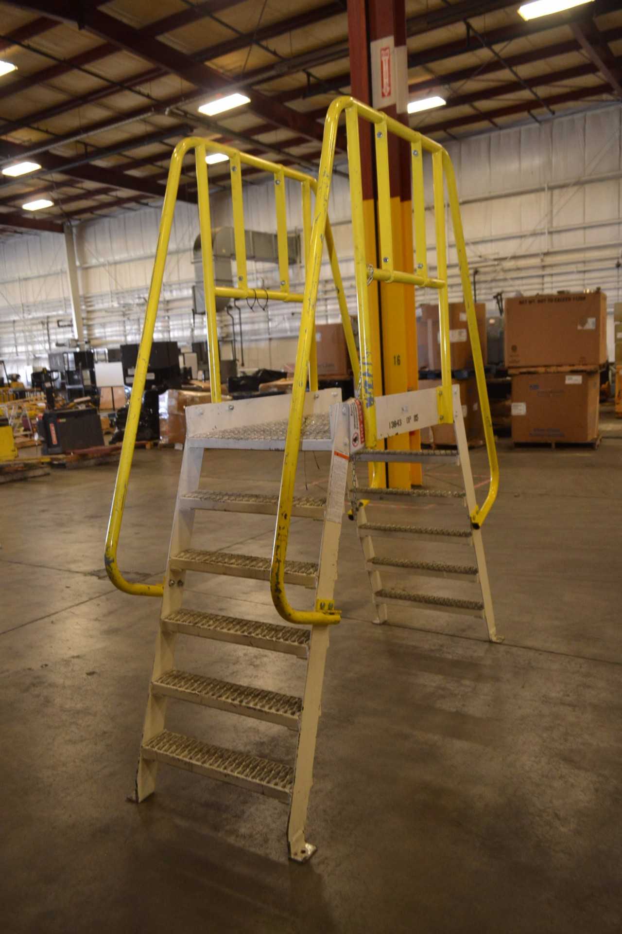 COTTERMAN ALUMINUM CONVEYOR WALK OVER LADDER - MISCELLANEOUS