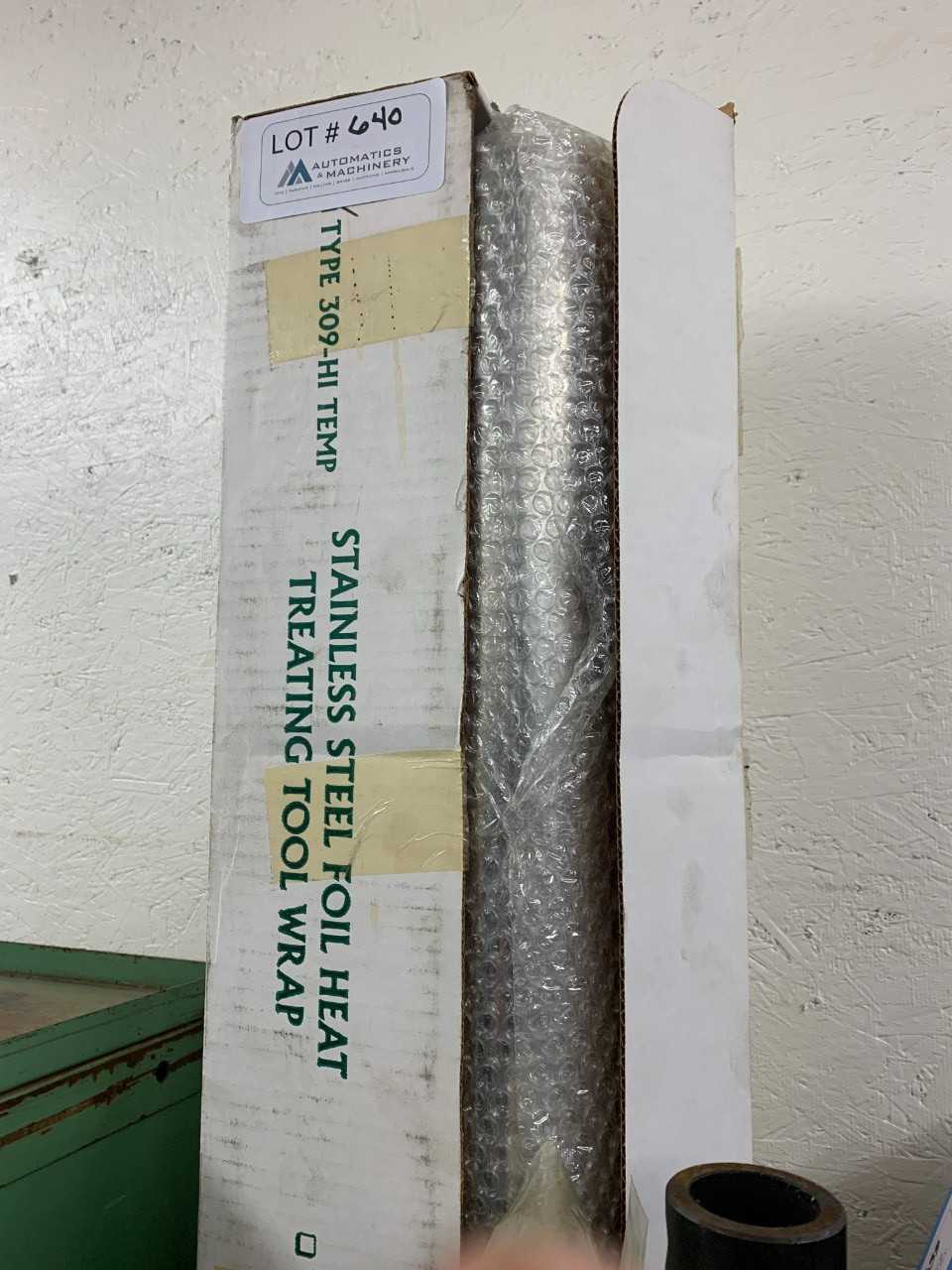 Stainless Steel Heat Foil - INDUSTRIAL PARTS