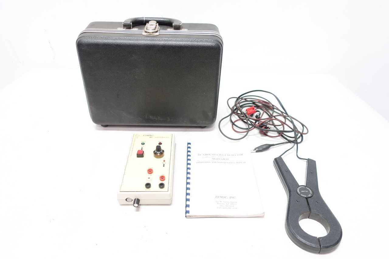 EUMAC GH-01 GROUND HOG DC GROUND FAULT DETECTOR - ELECTRICAL COMPONENTS EUMAC GH-01 GROUND HOG DC GROUND FAULT DETECTOR - ELECTRICAL COMPONENTS