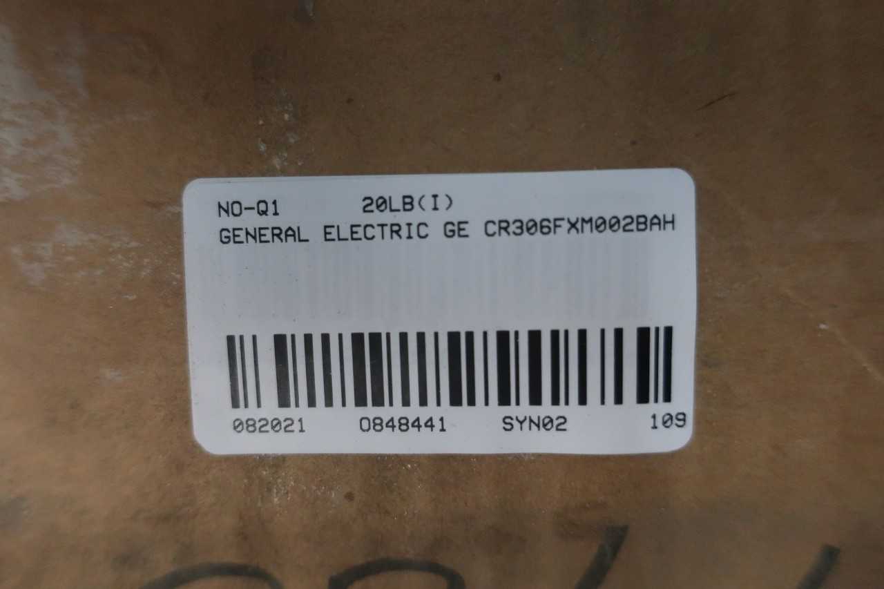 GENERAL ELECTRIC GE CR306FXM002BAH SIZE 4 FULL VOLTAGE STARTER 115-120V-AC 100HP - MOTOR STARTERS