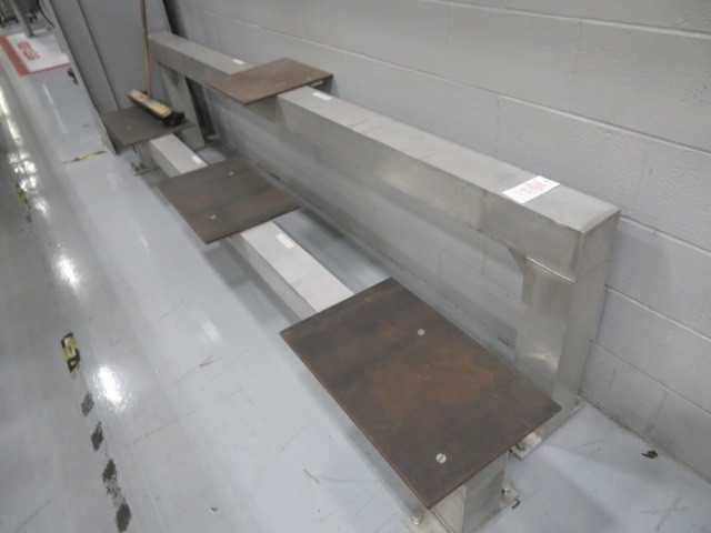 Aluminum Rack, approx. 8' long and 4" X 4" - MISCELLANEOUS