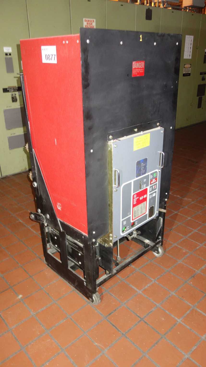 WESTINGHOUSE 50VCP-WR18 2000A 4.76KV SWITCHGEAR AIR CIRCUIT BREAKER - SWITCHGEAR