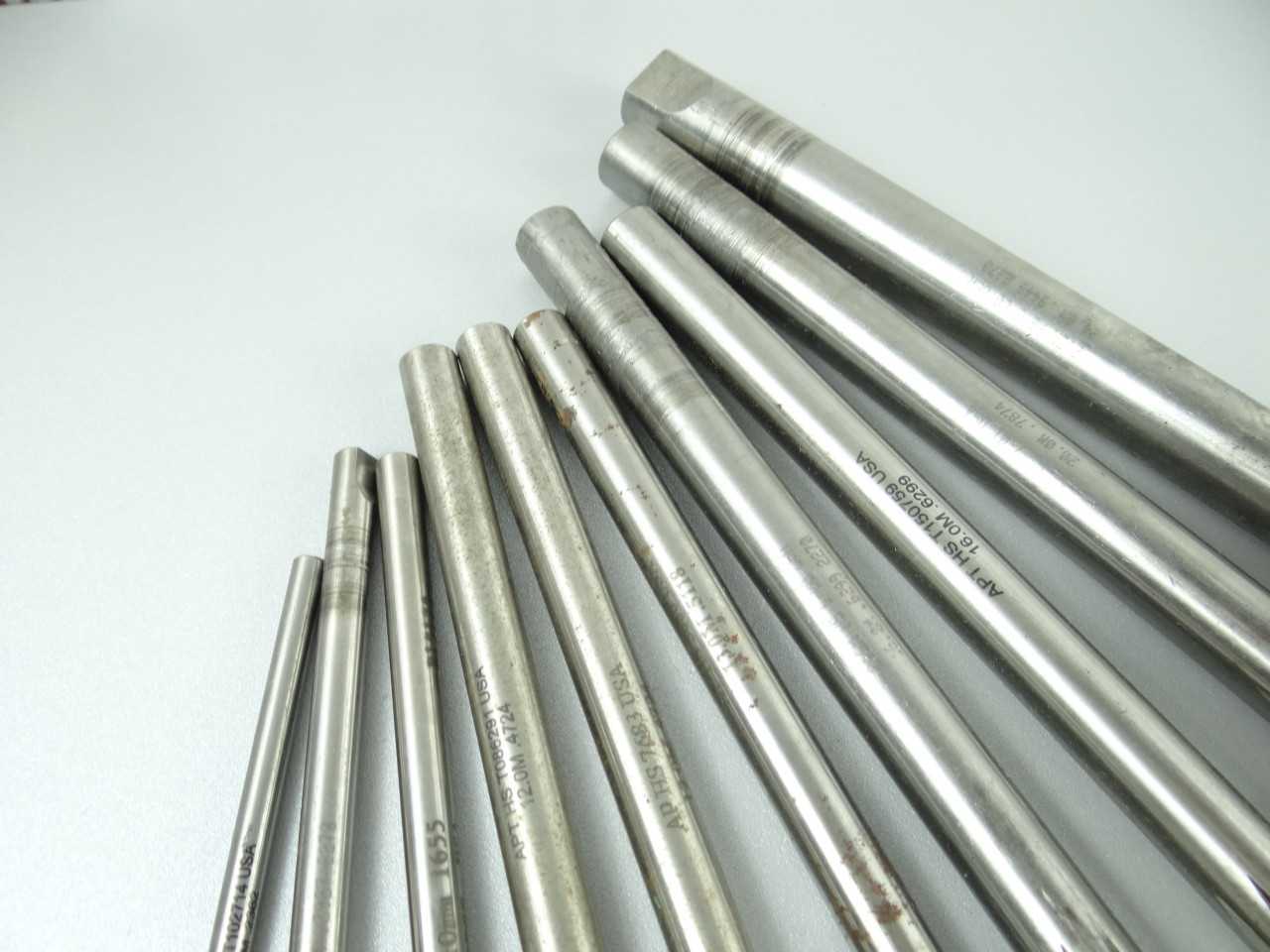 Lot of 10 Metric HSS Chucking Reamers - MACHINING ACCESSORIES & TOOLING