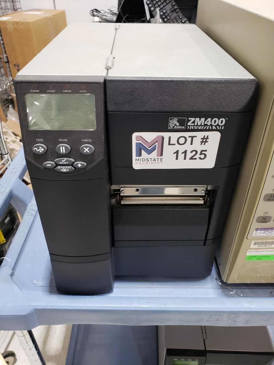 Zebra ZM400 Label Printer - MISCELLANEOUS Zebra ZM400 Label Printer - MISCELLANEOUS