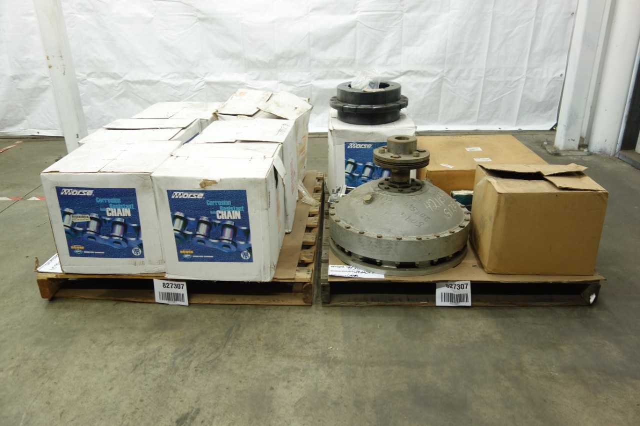 2 PALLETS OF POWER TRANSMISSION REPLACEMENT PARTS - POWER TRANSMISSION