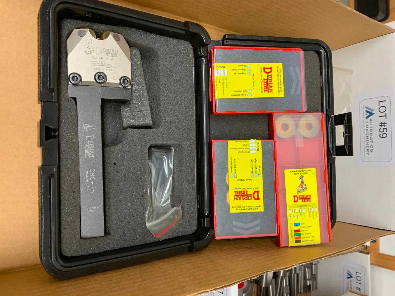 Dorrian CNC 75 Knurling Stick Tool W/ Inserts - ELECTRIC POWER TOOLS