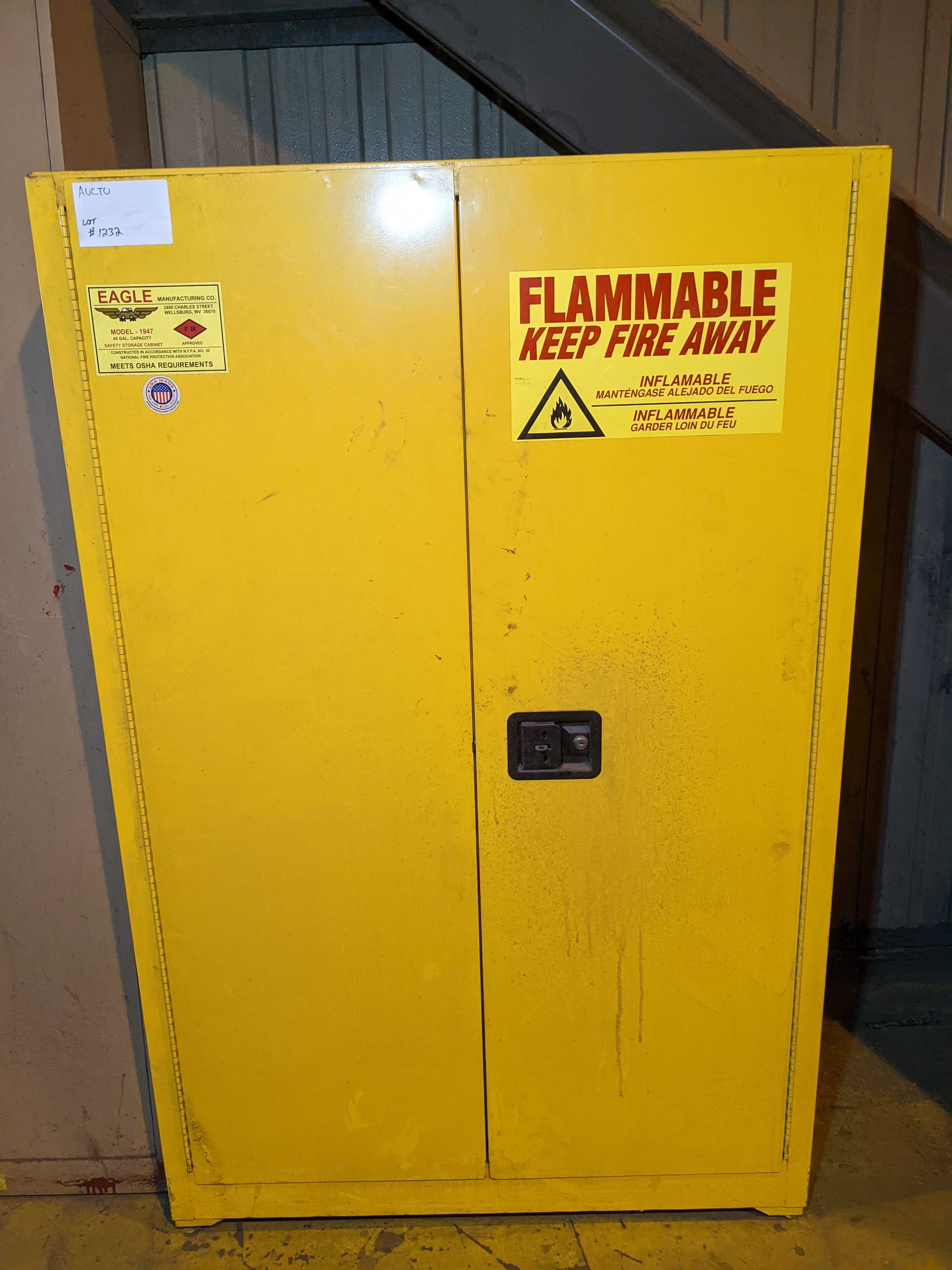 FIRE SAFETY CABINET - SAFETY EQUIPMENT