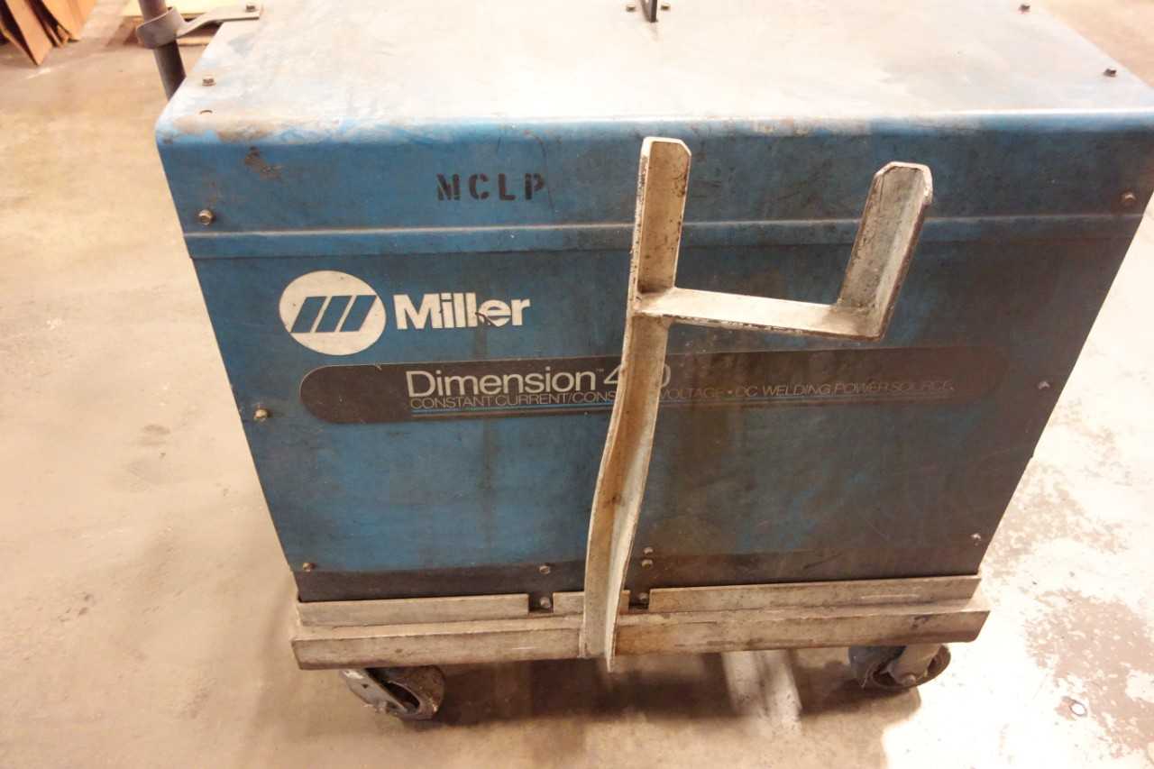 MILLER 902970, DIMENSION 400 CC/CV DC ARC WELDING POWER SOURCE - WELDING EQUIPMENT
