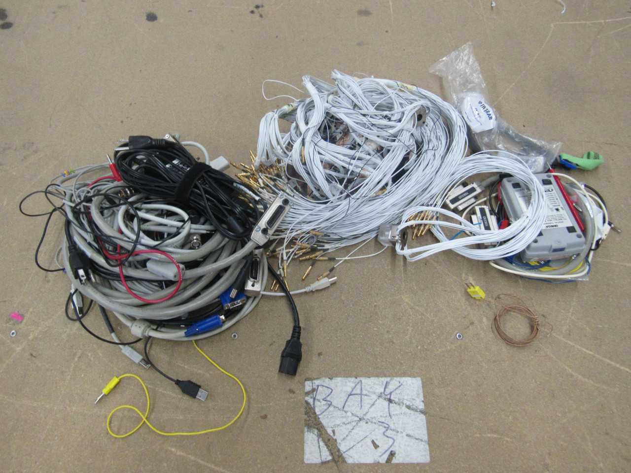 Lot Assorted Cables, Wires, & Cords - ELECTRICAL COMPONENTS