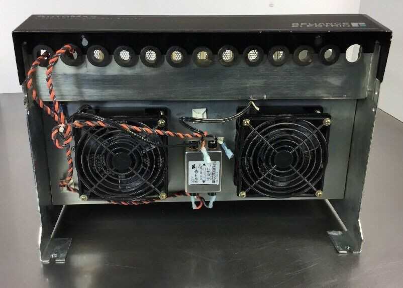 Lot of 3 Reliance Electric 57C332 10 Slot Rack - AUTOMATION & CONTROLS