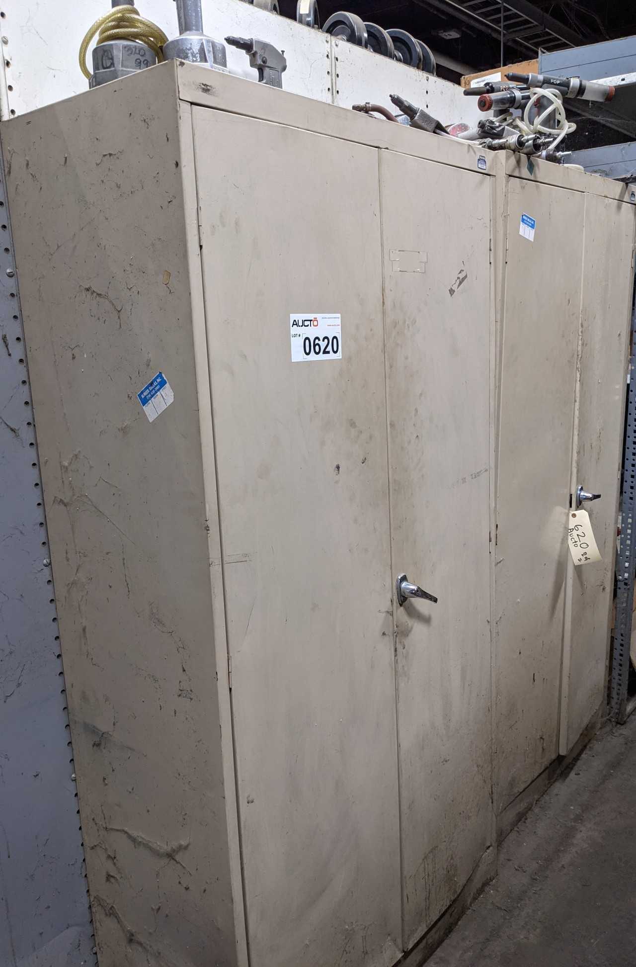 2 CABINETS OF PNEUMATIC TOOLS/ MRO - MISCELLANEOUS