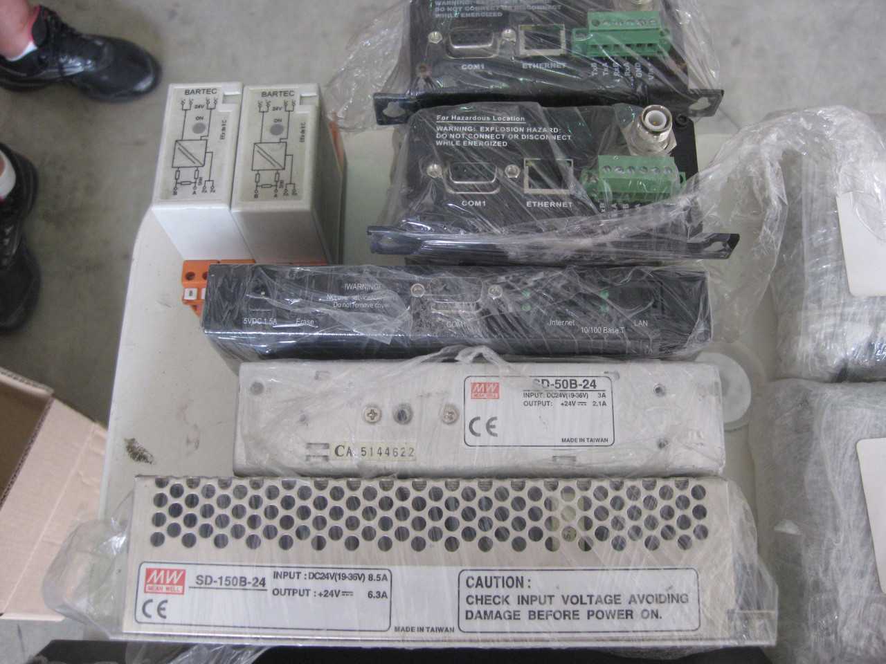 MIXED LOT OF PLC & POWER SUPPLIES ( QTY 23 ) - AUTOMATION & CONTROLS
