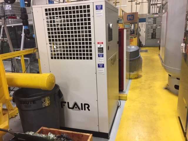 2001 Flair Deltech TMF600 Refrigerated compressed air dryer - AIR DRYERS