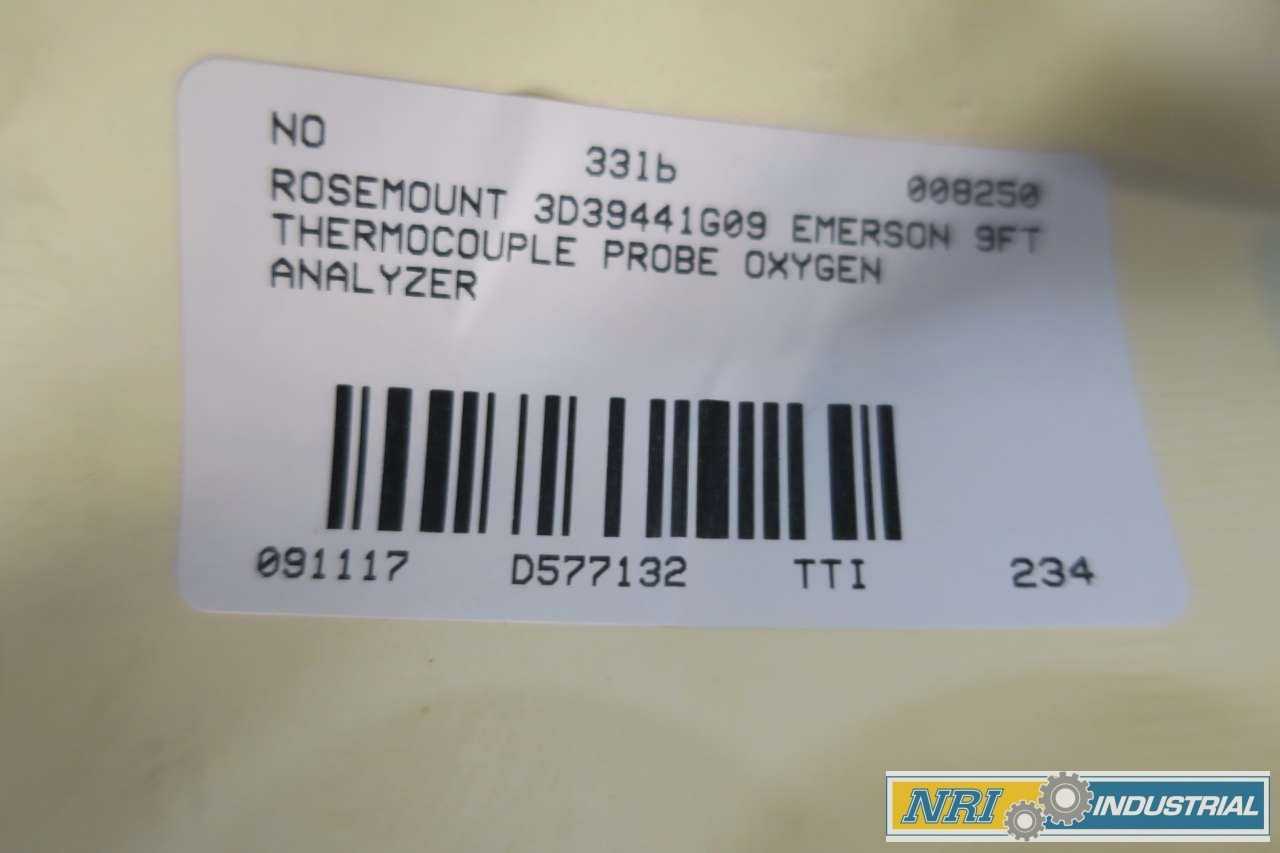 NEW ROSEMOUNT 3D39441G09 WORLD CLASS 3000 HEATER PARTS AND ACCESSORY - INSTRUMENTATION