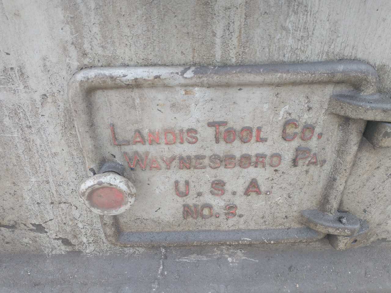 Landis Tool Co. No.3 10X48 cylindrical grinder - GRINDING MACHINES