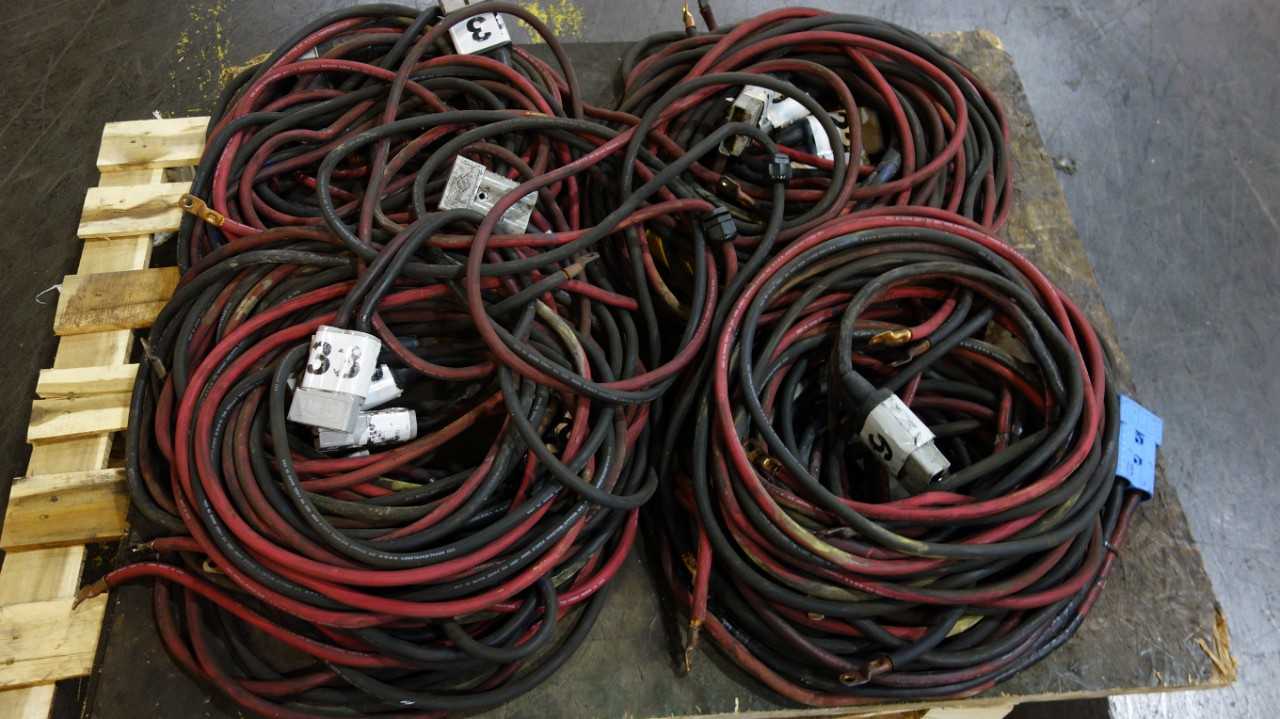 1 PALLET OF REMA BATTERY CHARGER CABLE CONNECTORS 350A <50V-DC - ELECTRIC POWER TOOLS