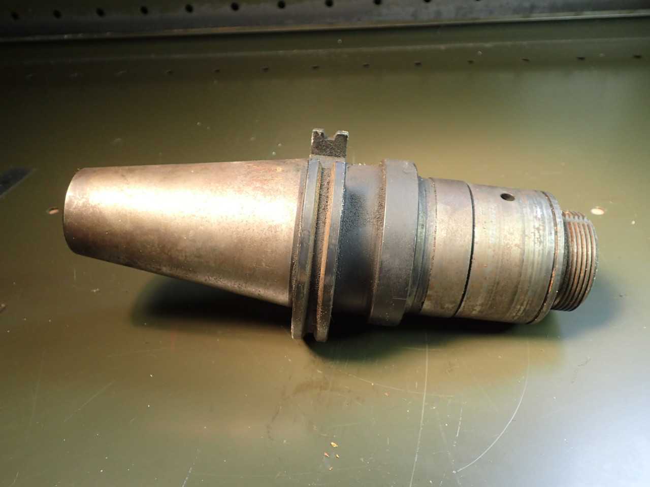 George Whalley 595-737PAR Tool Holder: CAT-50 Shank No Coolant Flange - MACHINING ACCESSORIES & TOOLING