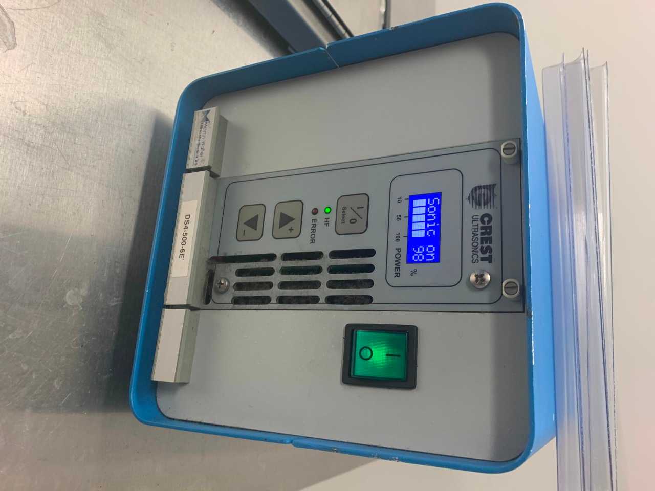 Omegasonics DX3 Ultra Sonic System - PROCESS EQUIPMENT
