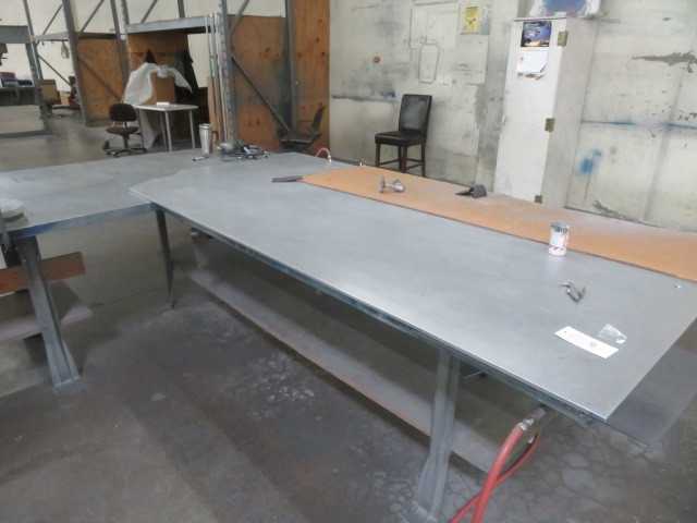 121" X 44" X 36" H table - MISCELLANEOUS