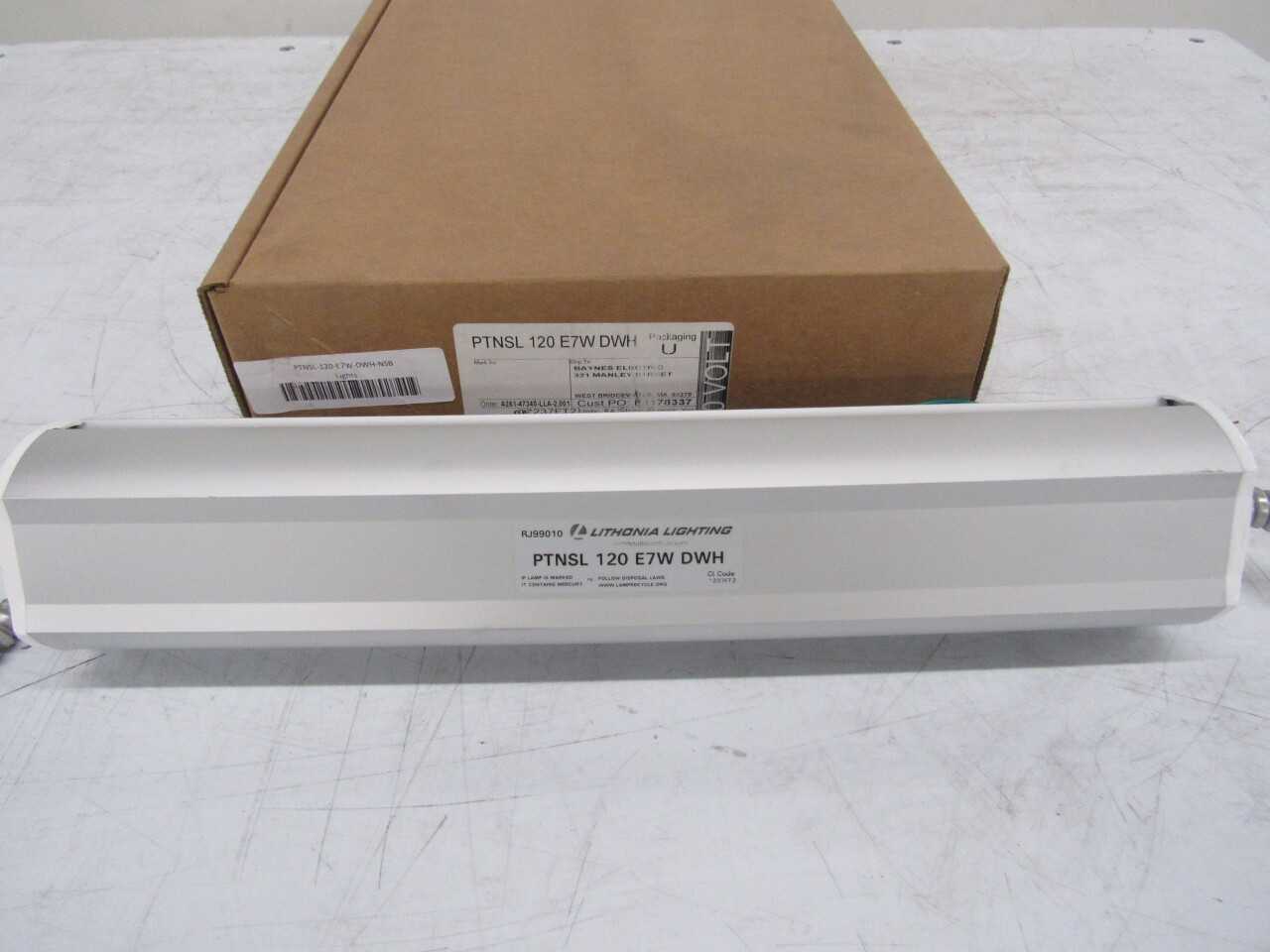 Quantity of 10x PTNSL-120-E7W-DWH Lights - LIGHTING
