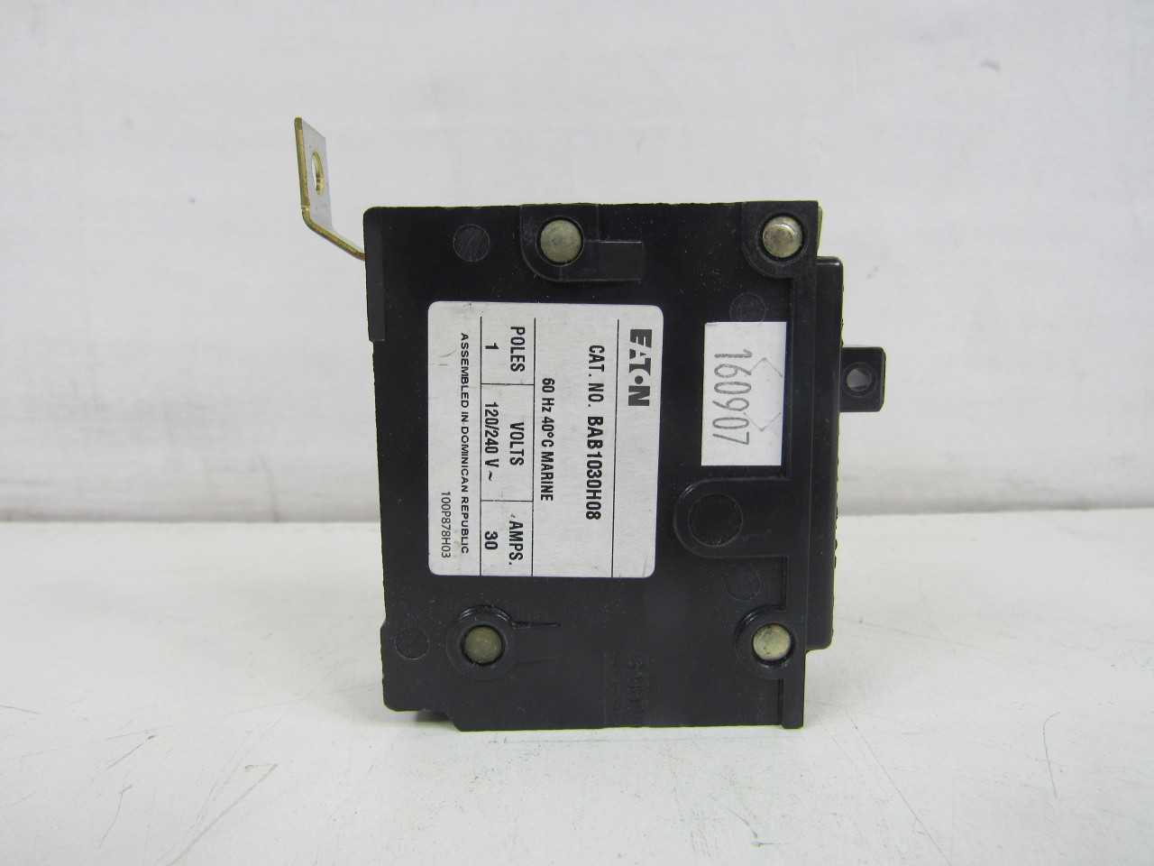 Lot of Quantity 12x BAB1030H08 Bolt on Breakers - CIRCUIT BREAKERS
