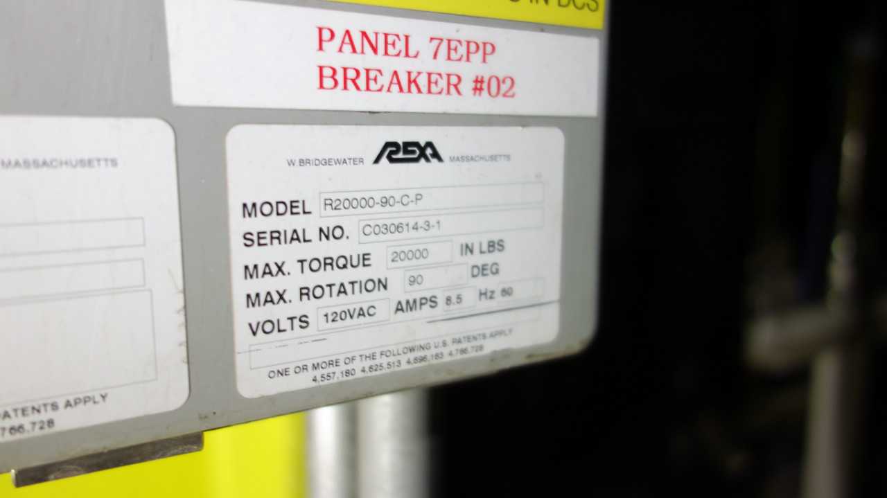 REXA D20000-90-C-P SERVO DAMPER ACTUATOR - SERVO