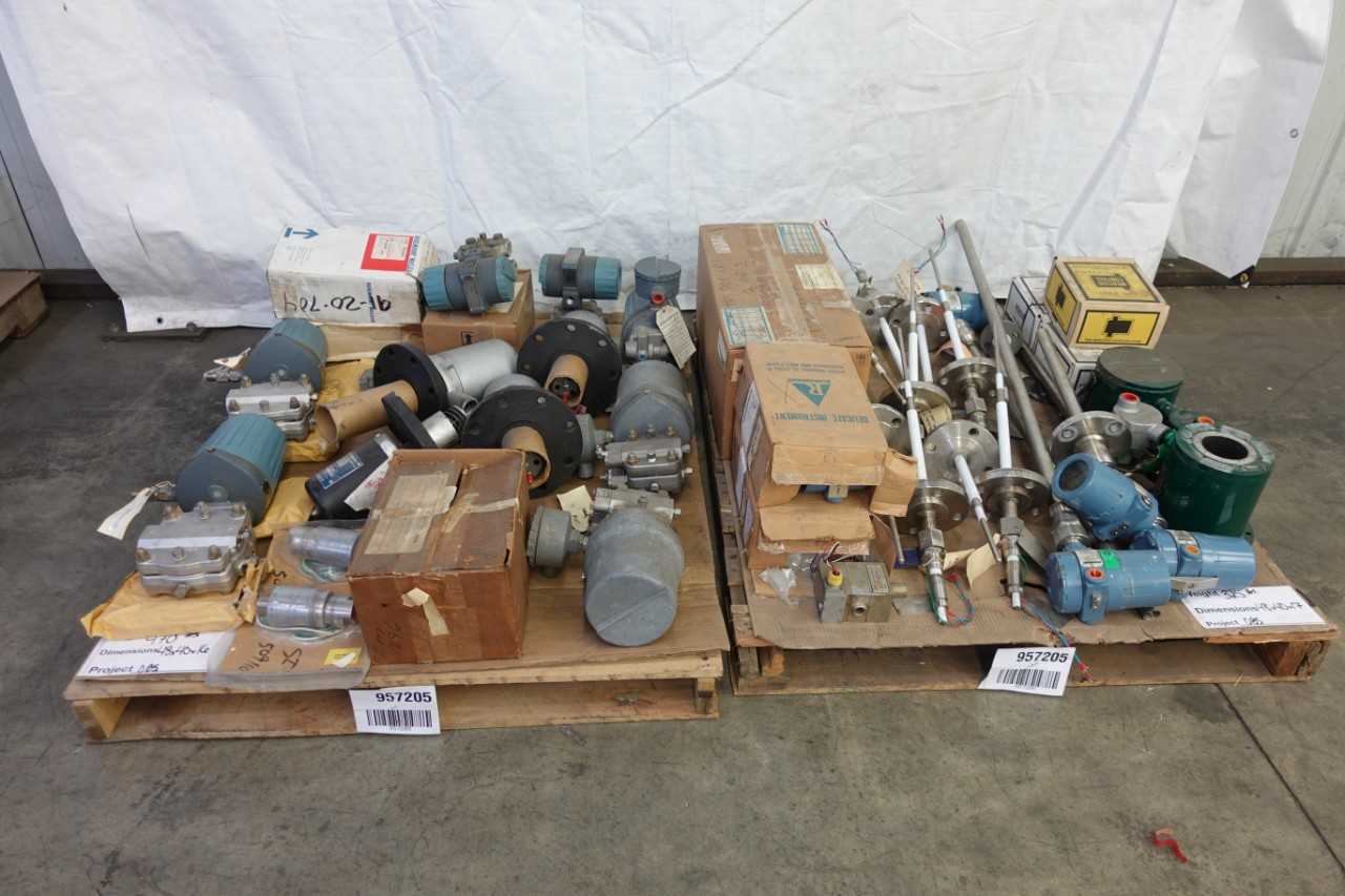 2 PALLETS OF ASSORTED INSTRUMENTATION - INSTRUMENTATION