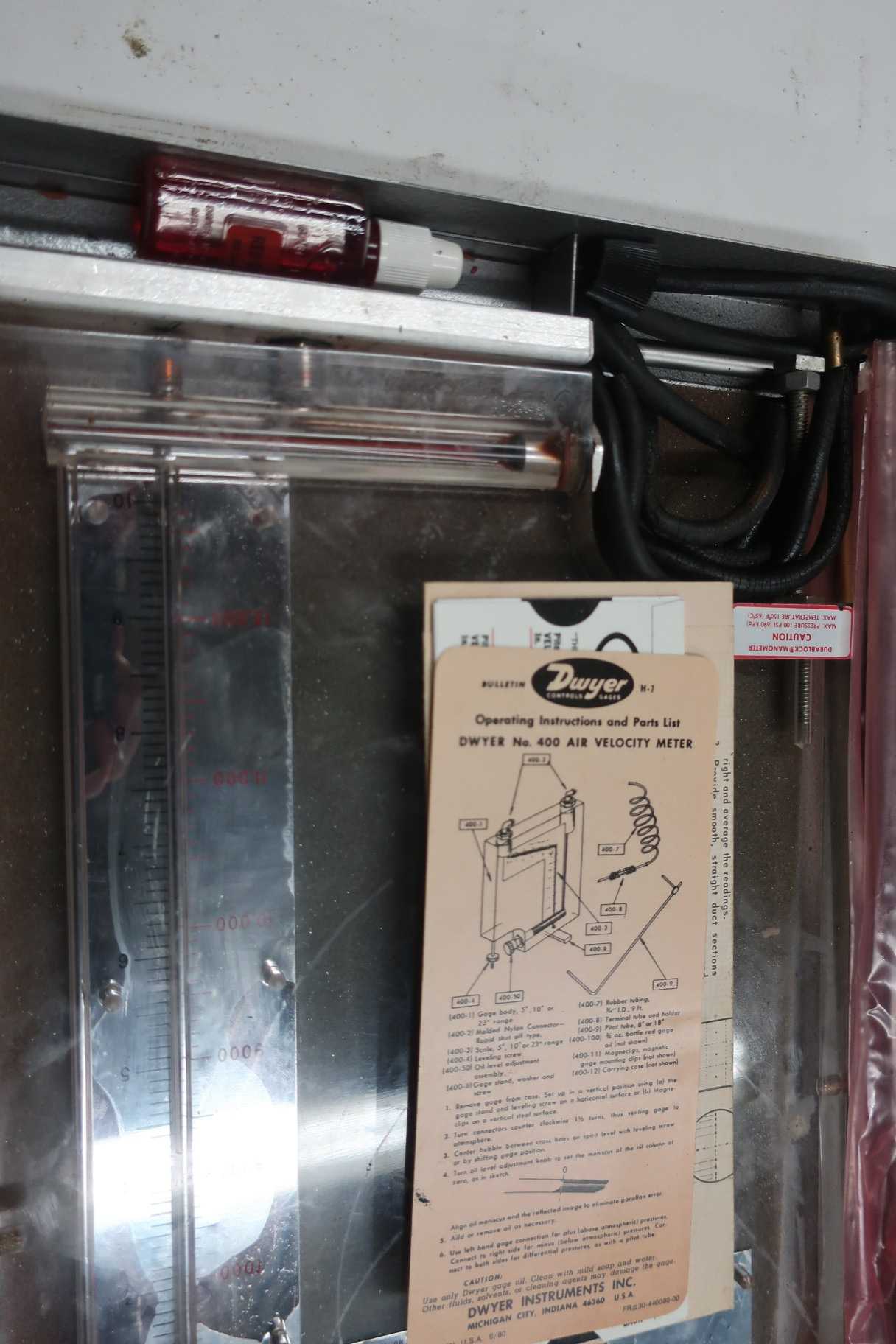 DWYER 400 AIR VELOCITY METER KIT - ELECTRIC POWER TOOLS