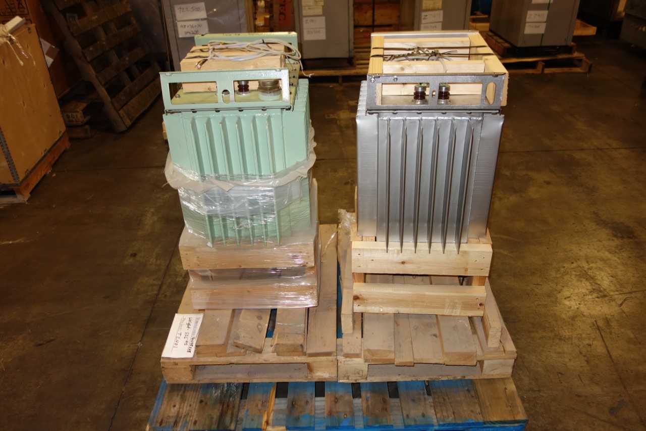 LOT OF 2 ALSTOM HIGH VOLTAGE TRANSFORMER 60KV 1000MA - CONTROL TRANSFORMERS